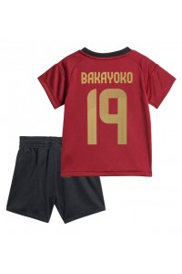 Fotbalové Dres Belgie Johan Bakayoko #19 Dětské Domácí Oblečení ME 2024 Krátký Rukáv (+ trenýrky)